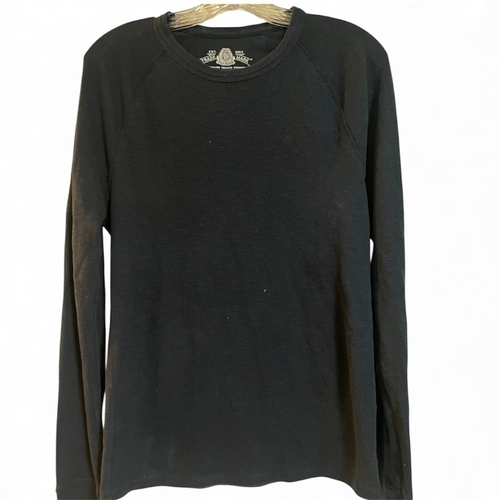 AMERICAN RAG Blue Long Sleeve Shirt - Picture 1 of 3